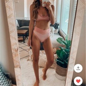 Aerie ribbed bikini Used XS Small